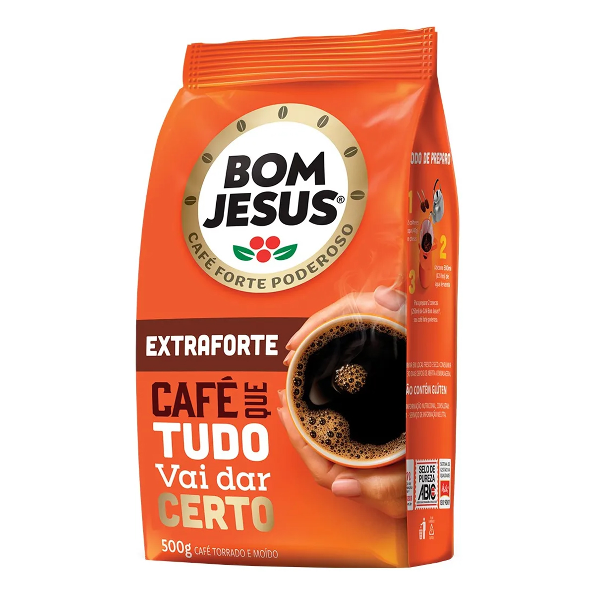 Café Torrado e Moído Extraforte Bom Jesus - 500g
