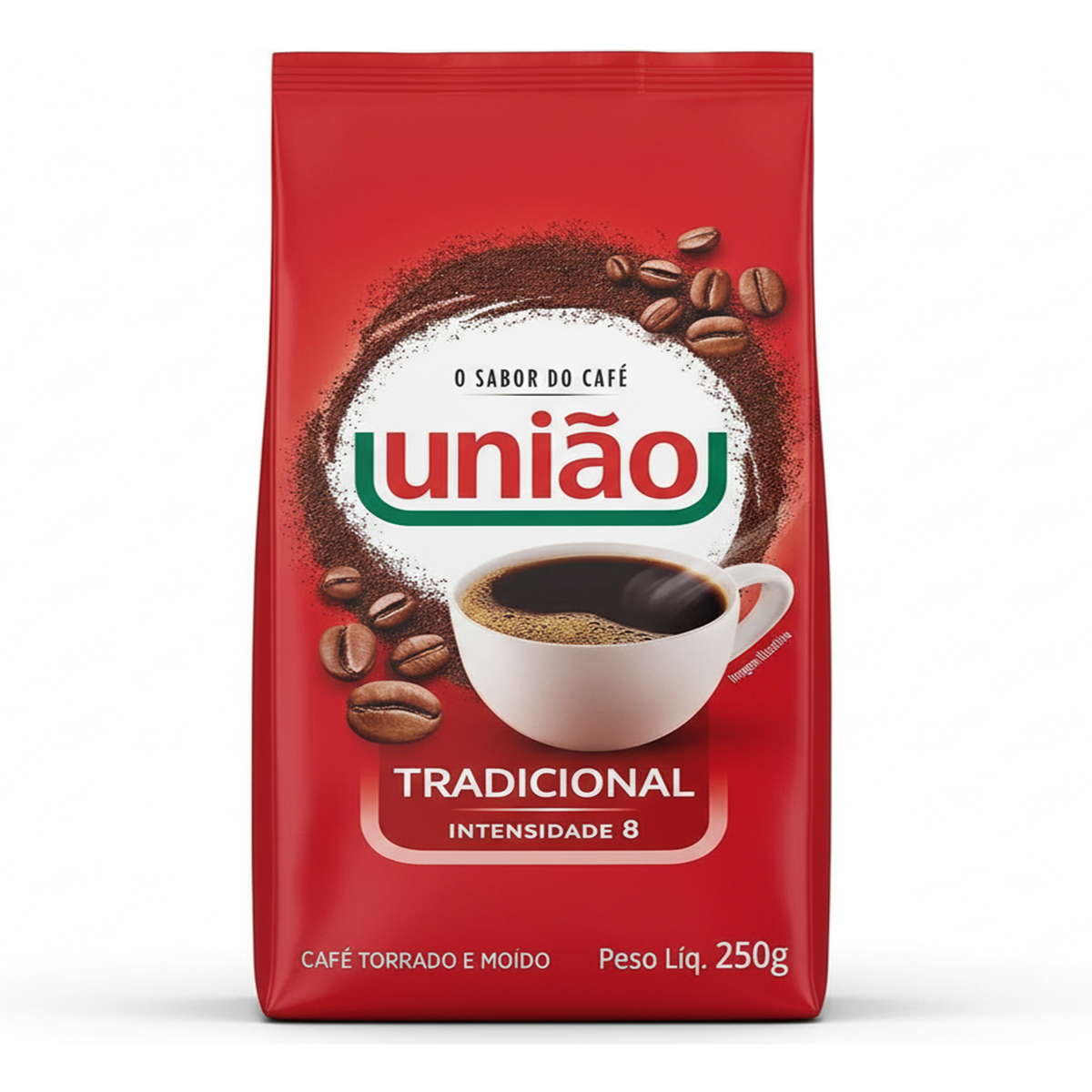 Café Torrado e Moído Tradicional União - Pouch 250g