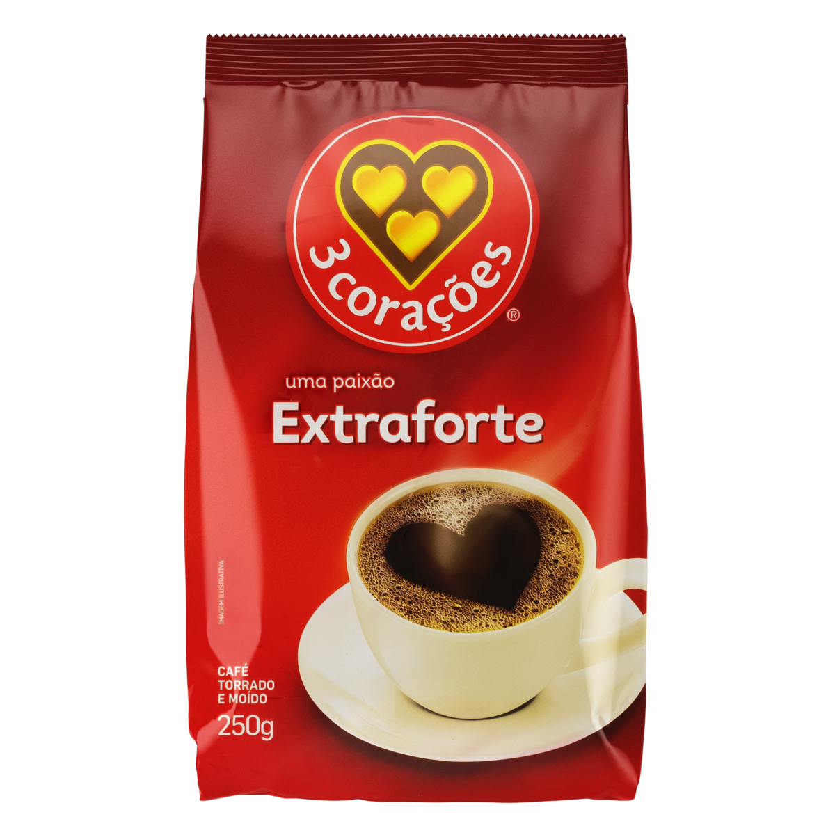 Café Moído Cerrado Mineiro Vácuo 3 Corações – 250g