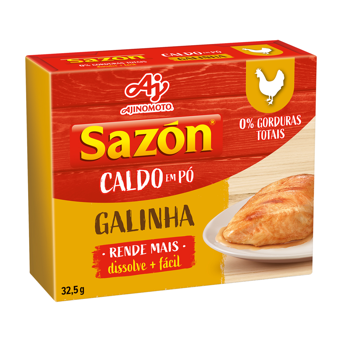 Caldo em Pó Galinha Caixa Sazón 32,5g