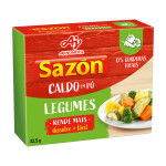 Caldo em Pó Legumes Caixa Sazon – 32,5g