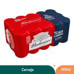Cerveja Lager Budweiser Lata 269ml