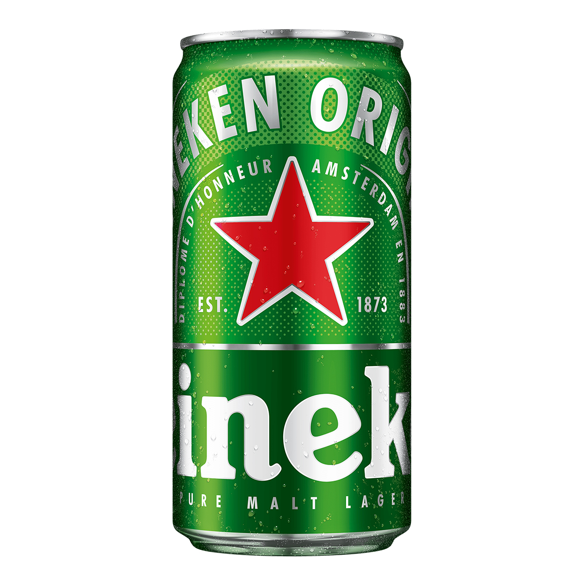 Cerveja Puro Malte Lager Lata Heineken 269 ml