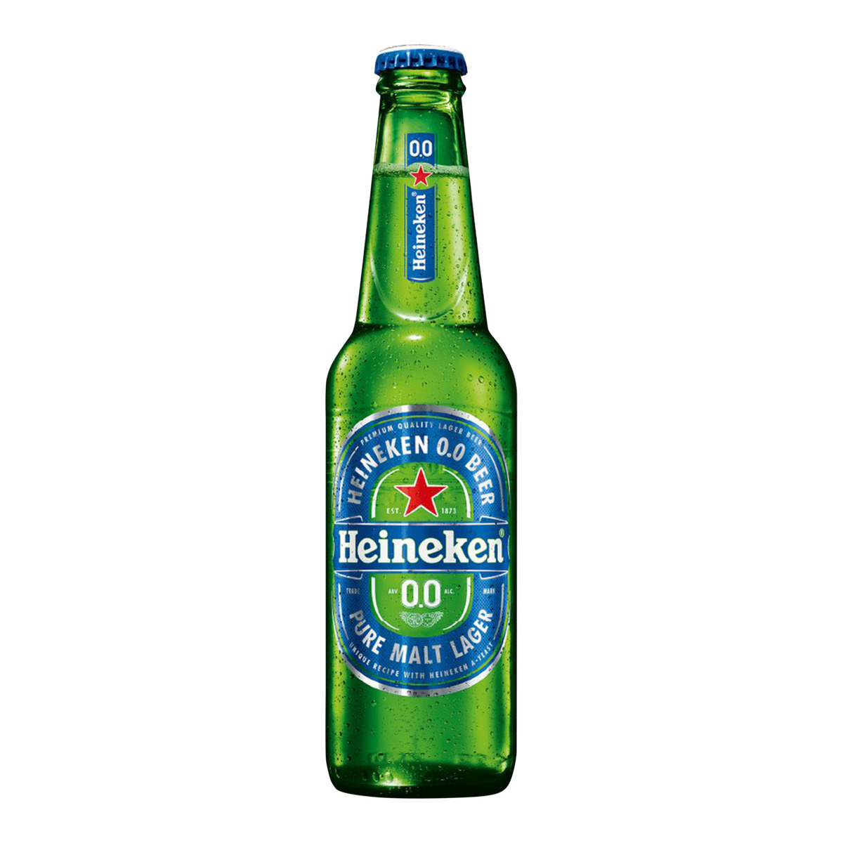 Cerveja Lager Sem Álcool Long Neck Heineken – 330ml