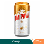 Cerveja Pilsen Lata Itaipava 269ml – Pack com 12 Unidades