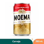 Cerveja Pilsen Lata Moema - 350ml