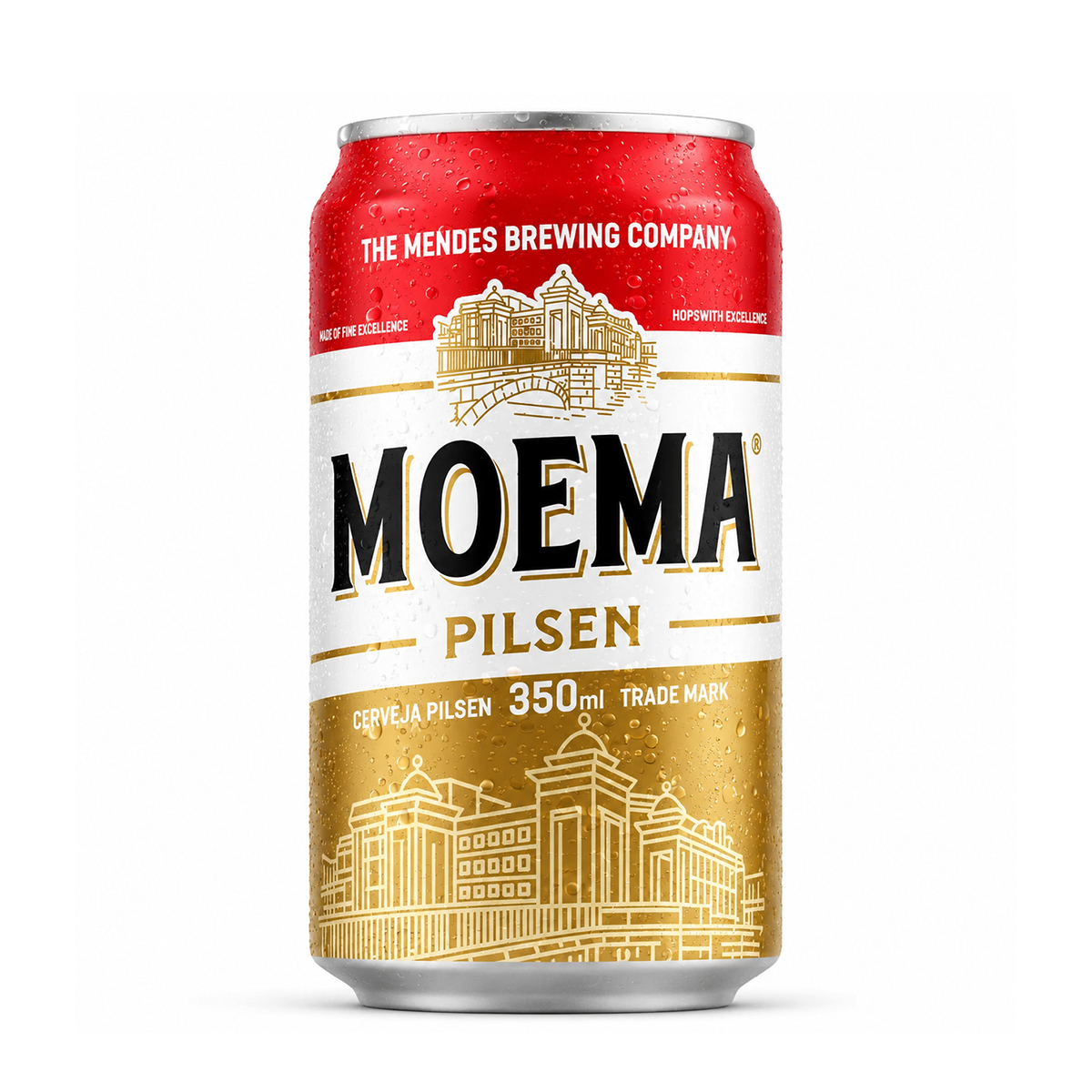 Cerveja Pilsen Lata Moema - 350ml