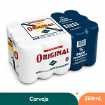 Cerveja Original Pilsen Pack Econômico 269ml