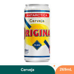 Cerveja Pilsen Original Lata Antarctica – 269ml