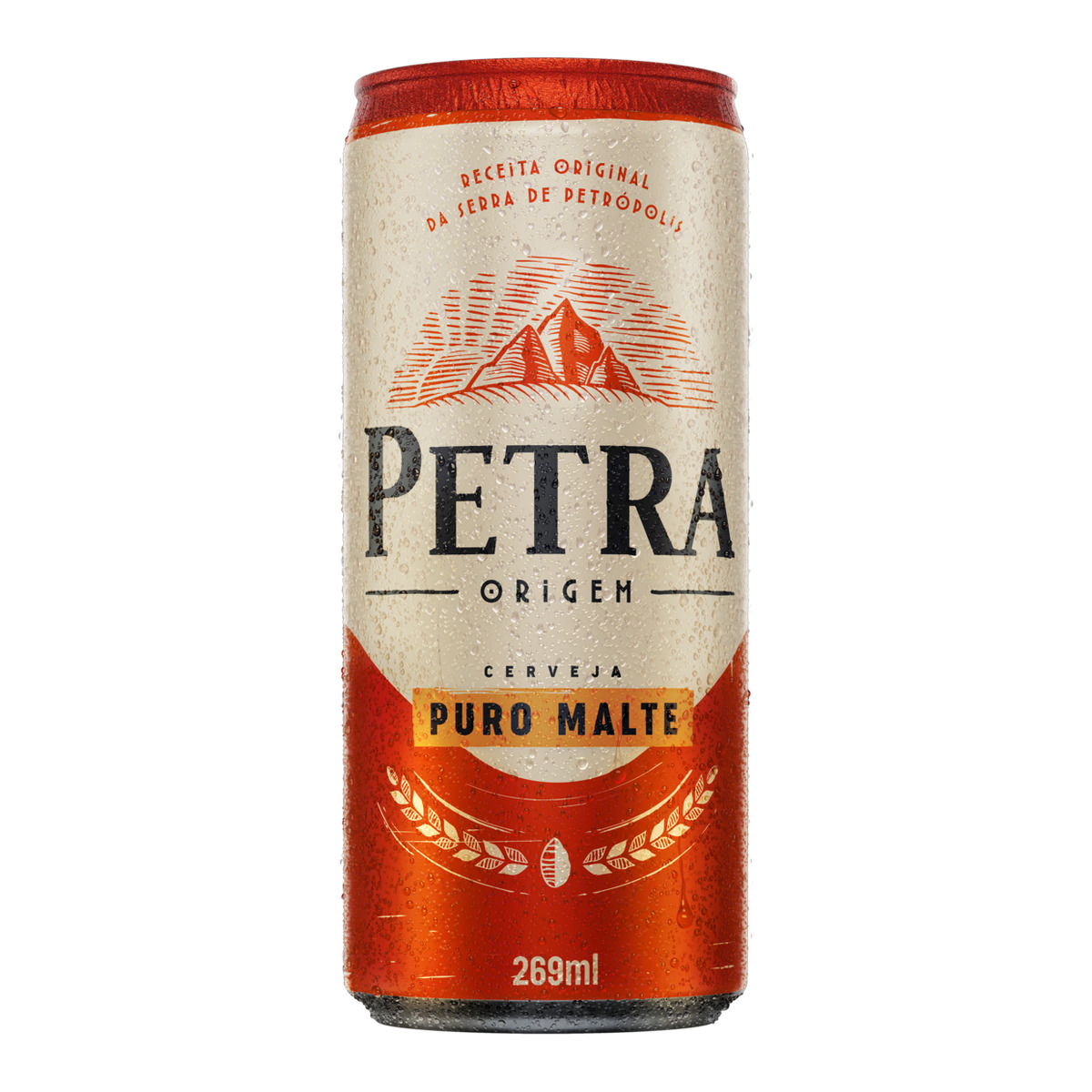 Cerveja Lager Puro Malte Lata Petra – 269ml