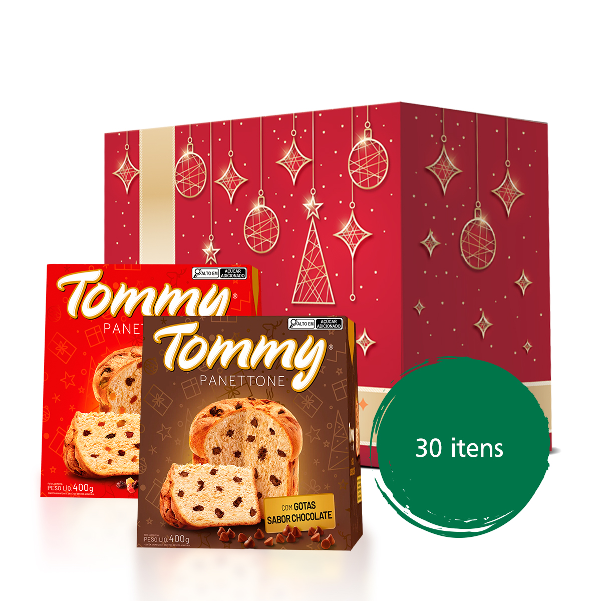 Cesta de Natal Bondade Especial – 30 Itens (Sem Álcool)