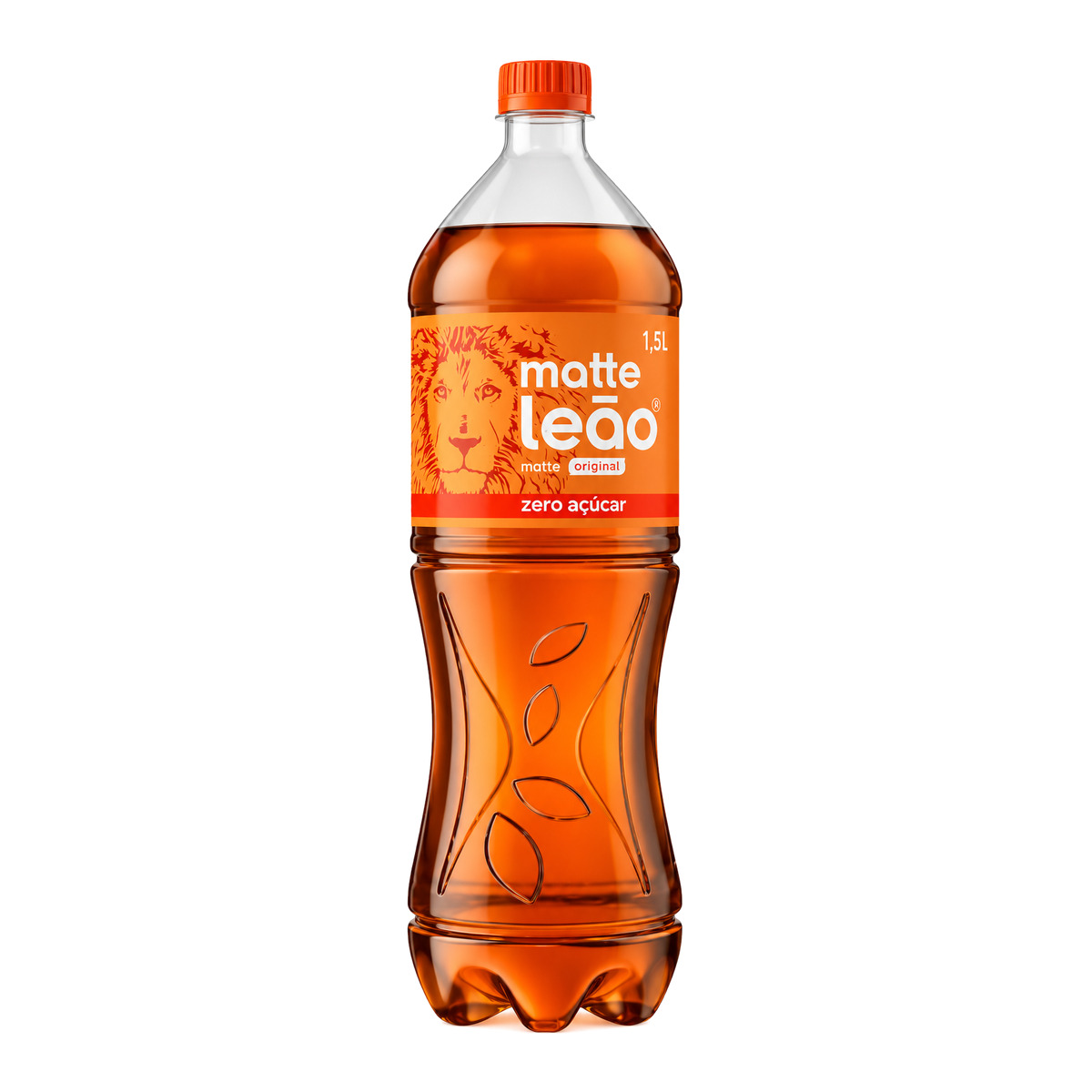 Chá Matte Natural Zero Açúcar Garrafa Matte Leão – 1,5L