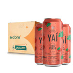 Chá Verde Frutas Vermelhas Lata Yaí Zero – 290ml