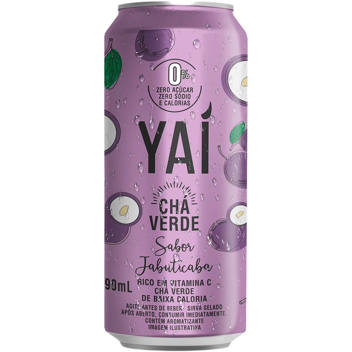 Chá Verde Jabuticaba Zero Lata Yaí 290ml