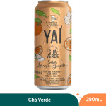 Chá Verde Laranja com Gengibre Lata Yaí Zero Açúcar 290ml
