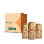 Chá Verde Laranja com Gengibre Lata Yaí Zero Açúcar 290ml
