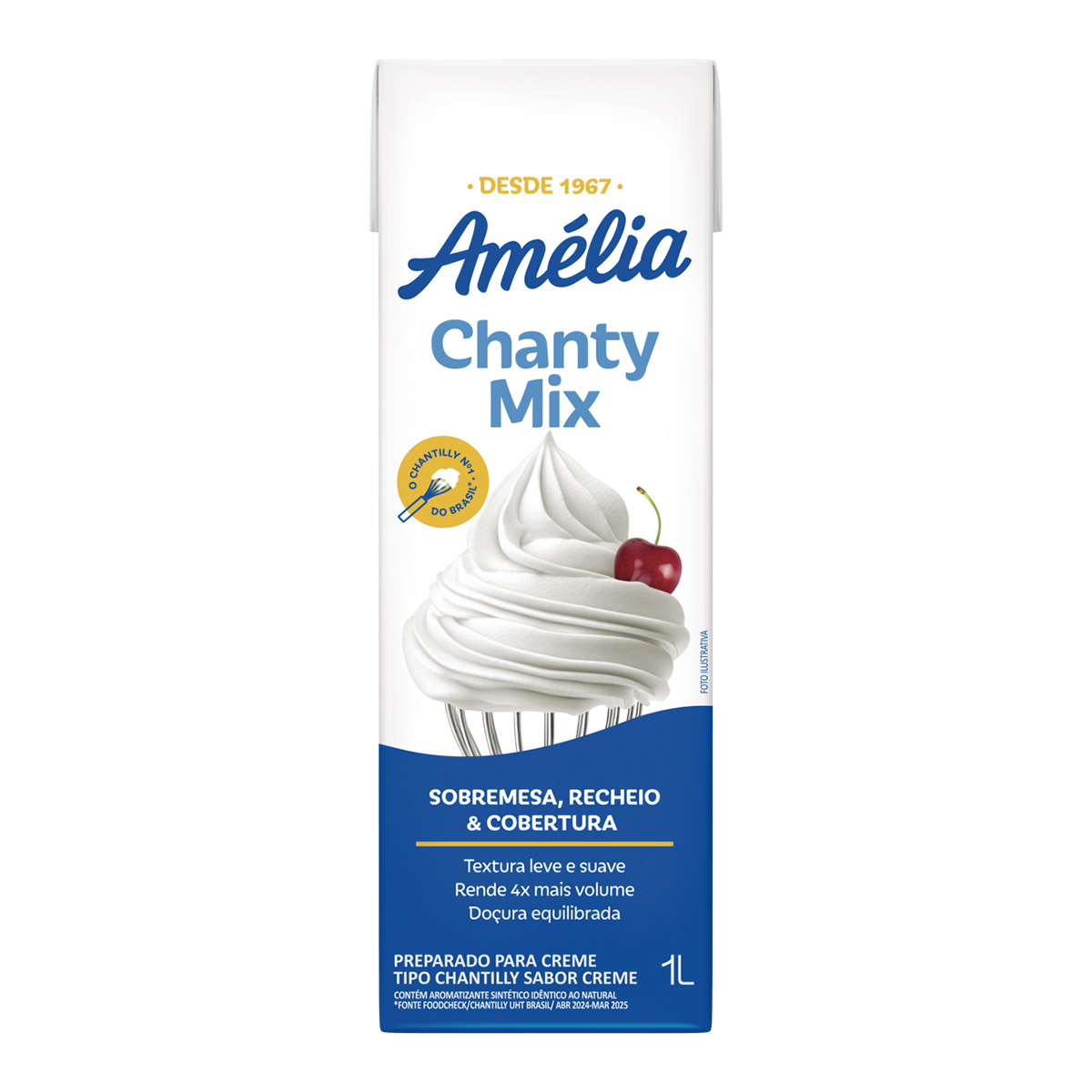 Chantilly Chanty Mix Amélia - 1l