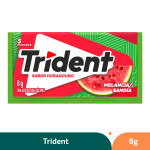 Chiclete Trident Melancia Sem Açúcar Display 21 Unidades 8g