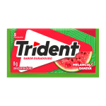 Chiclete Trident Melancia Sem Açúcar Display 21 Unidades 8g