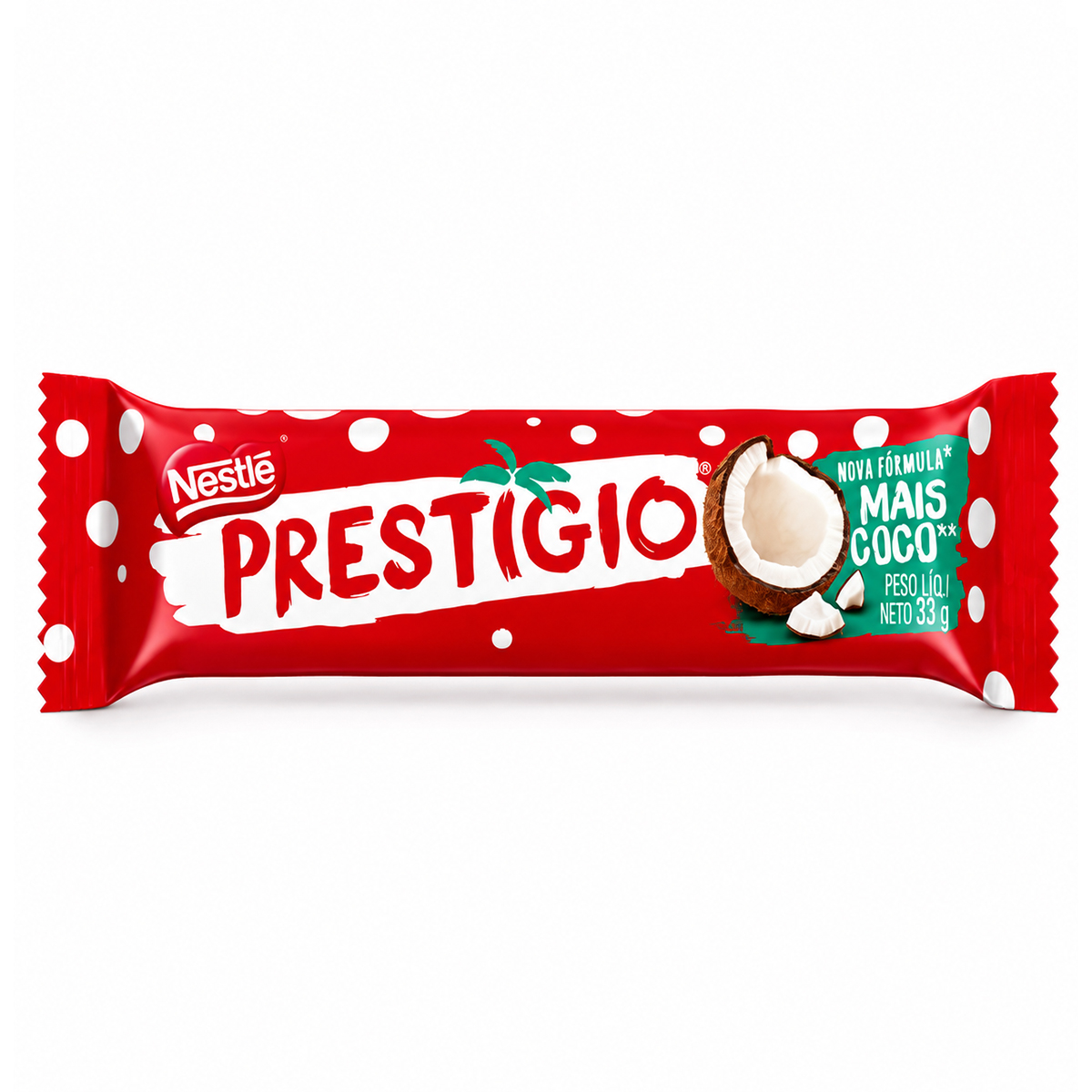 Chocolate Prestígio Recheio Coco Nestlé Unidade – 33g
