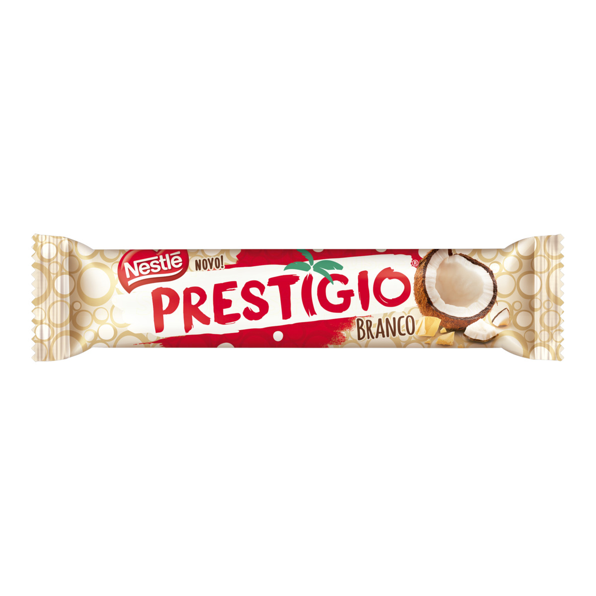 Chocolate Barra Prestígio Branco Recheio Coco Nestlé 33g