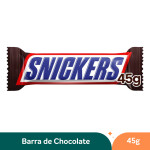 Chocolate Snickers Original Barra de Amendoim Snickers 45g