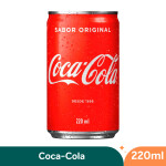Refrigerante Coca-Cola Original - 220ml