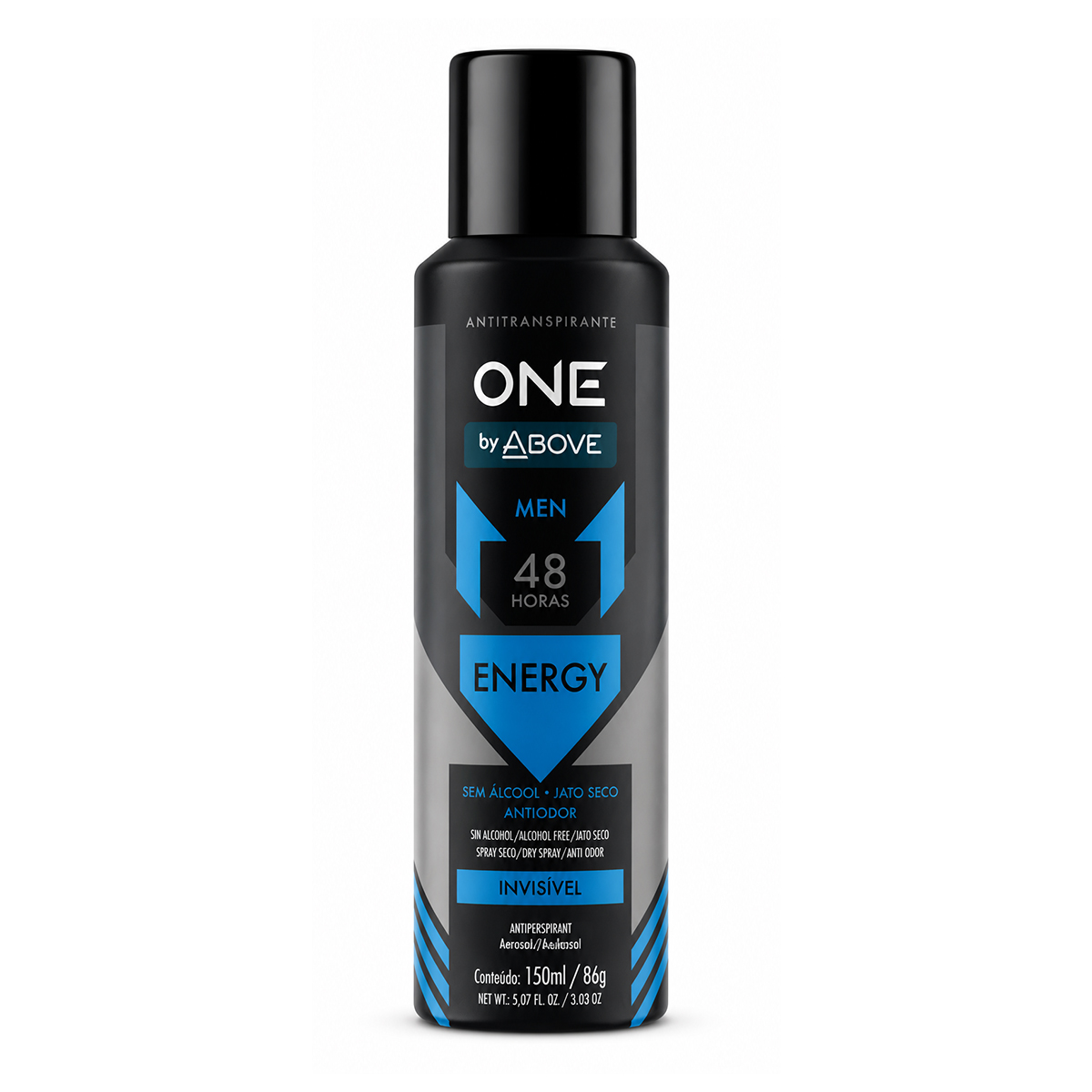 Desodorante Aerossol Men One Energy Invisível Above - 150ml