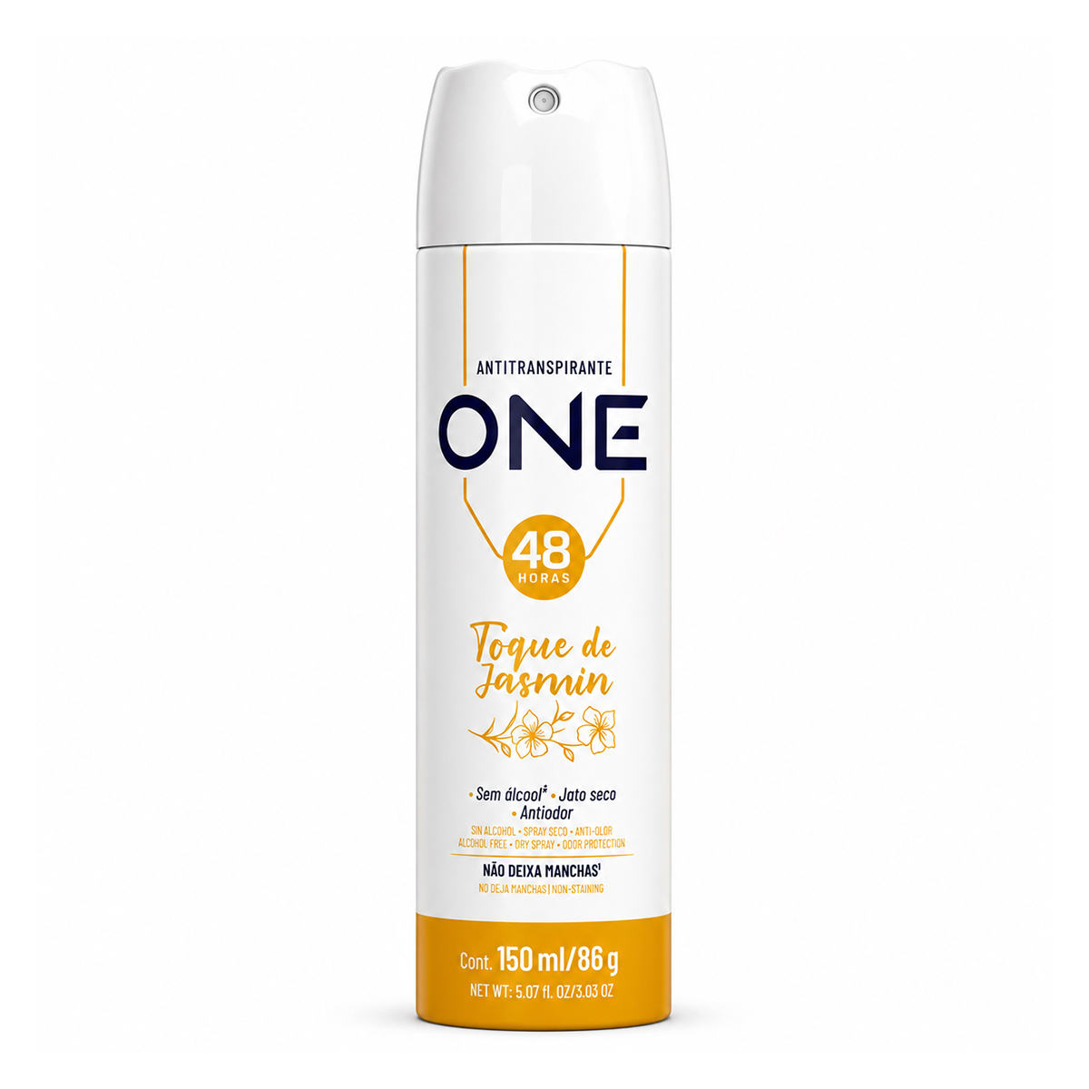 Desodorante Aerosol Feminino Toque de Jasmim Above – 150ml