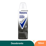 Desodorante Antitranspirante Aerosol Rexona Invisible - 150ml