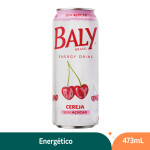Energético Cereja Zero Açúcar Lata Baly – 473ml