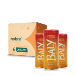 Energético Morango e Pêssego Lata Baly – 250ml