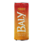 Energético Morango e Pêssego Lata Baly – 250ml