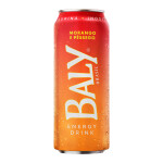 Energético Morango e Pêssego Lata Baly – 473 ml