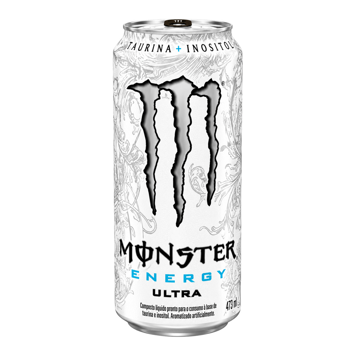 Energético Ultra White Sem Açúcar Monster Energy - 473ml