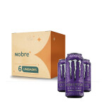 Energético Zero Açúcar Uva Lata Monster Ultra Violet 473ml