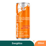 Energético Morango e Pêssego Lata Red Bull 250ml