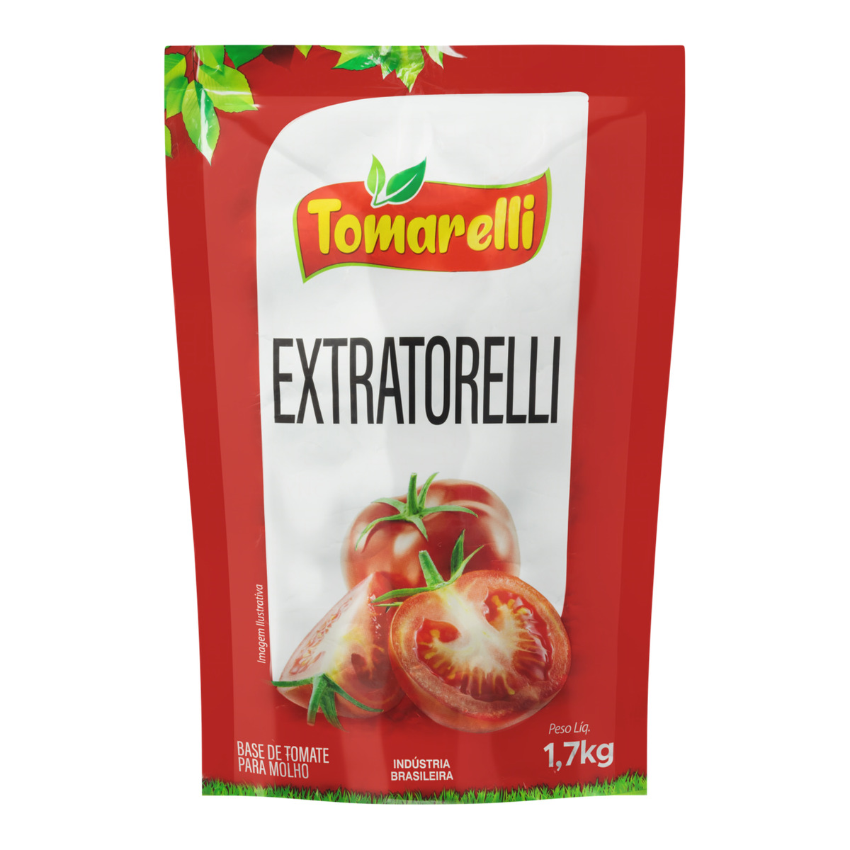 Extrato de Tomate Concentrado Stand Up Tomarelli – 1,7kg