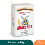 Farinha de Trigo Tipo 1 Pastel Anaconda - 5kg