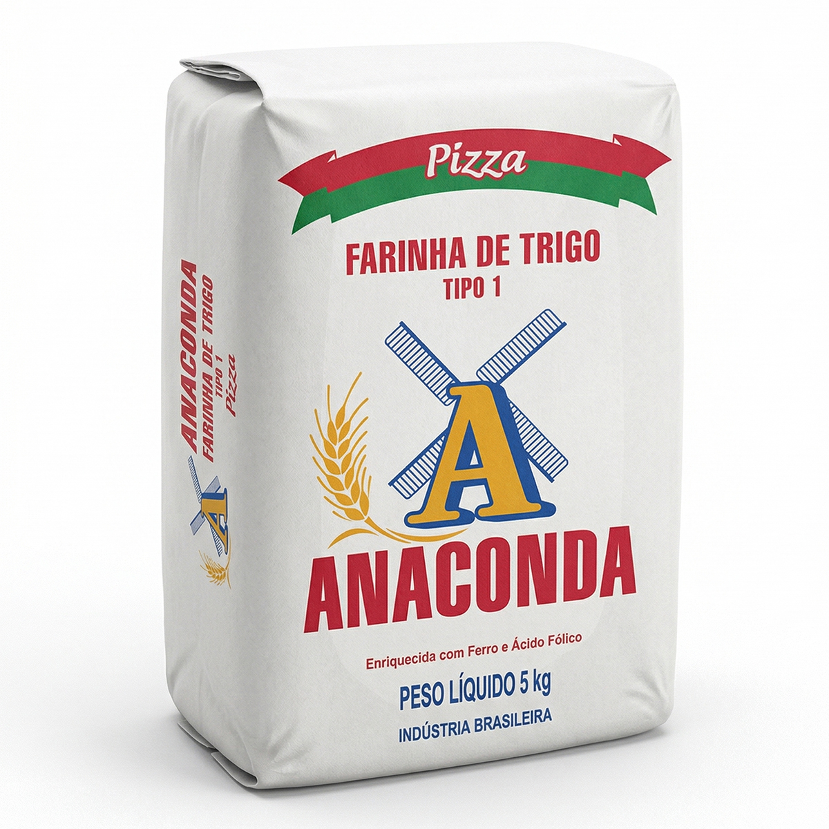 Farinha de Trigo Tipo 1 Pizza Anaconda - 5kg