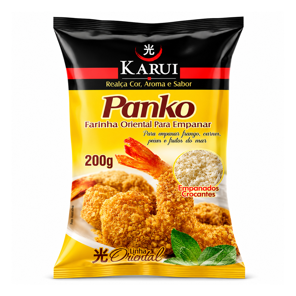 Farinha Panko para Empanar Crocante Karui Pacote – 200g