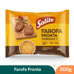 Farofa Temperada Tradicional Solito - 200g