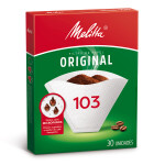 Filtro de Café Papel 103 Pack Melitta – 30 Unidades