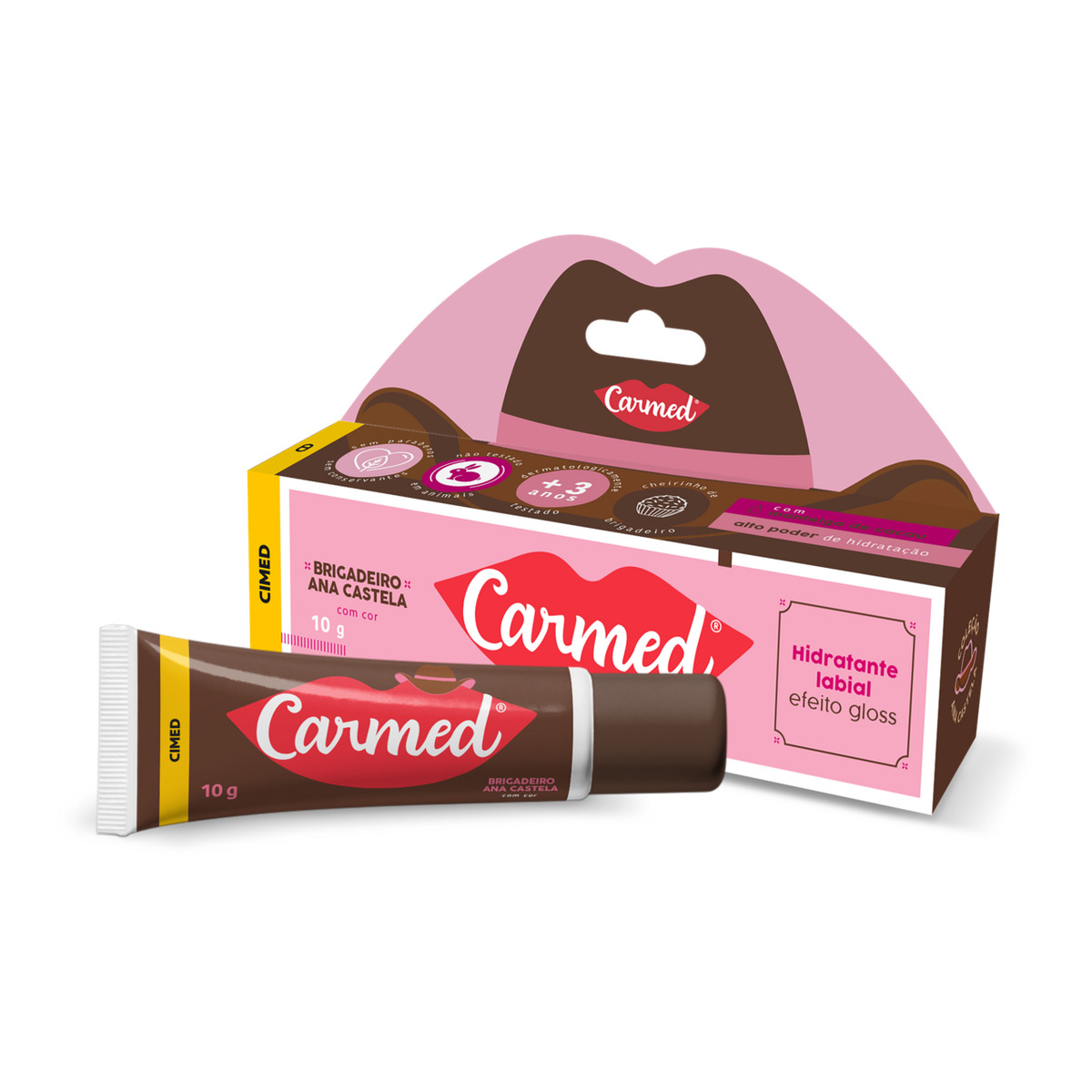 Hidratante Labial Brigadeiro Creme Carmed – 10g