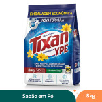 Lava Roupas em Pó Primavera Sachê Tixan Ypê – 8kg