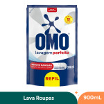 Lava-Roupas Líquido Refil Lavagem Perfeita Omo - 900ml