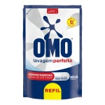 Lava-Roupas Líquido Refil Lavagem Perfeita Omo - 900ml