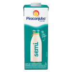 Leite Semidesnatado UHT Piracanjuba - 1l