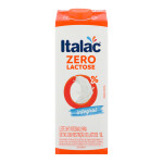 Leite UHT Integral Zero Lactose Garrafa Italac – 1L