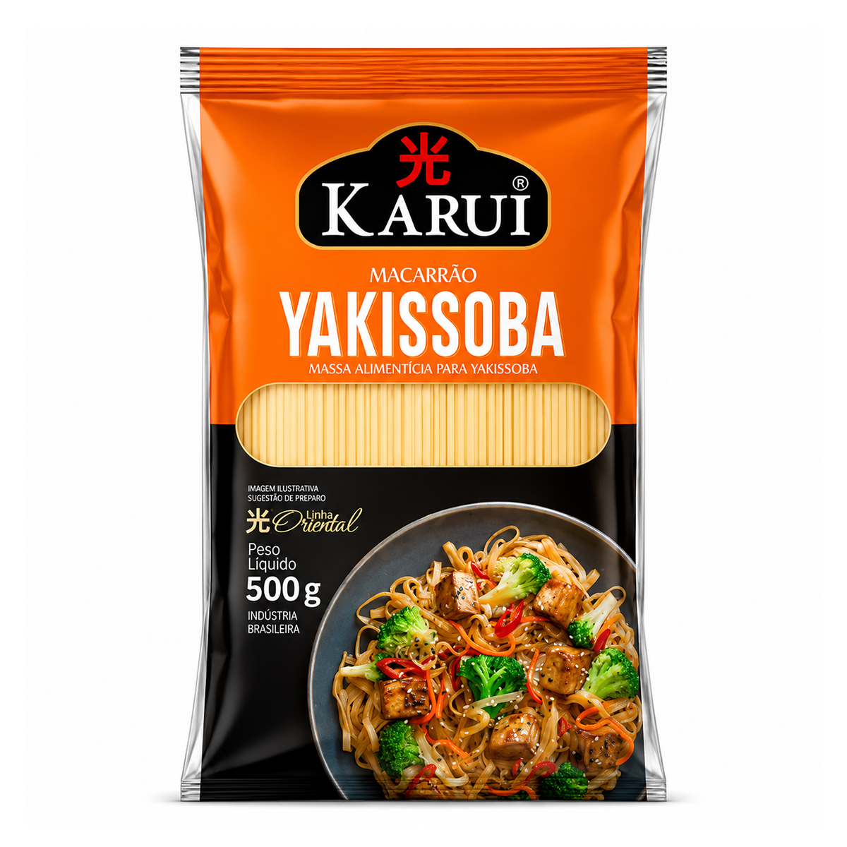 Macarrão para Yakissoba Fino Karui - 500g
